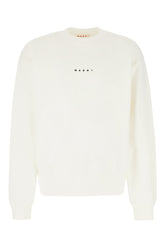 Ivory cotton sweatshirt -  | Wise