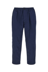 Pantalone in cotone blu navy -  | Wise