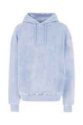 Powder blue terry sweatshirt -  | Wise