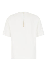 Blusa in misto acetato bianco -  | Wise