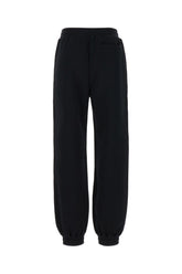 Pantalone jogging in cotone nero -  | Wise