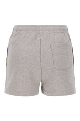 Shorts in cotone grigio melangé -  | Wise