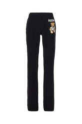 Pantalone jogging in cotone nero -  | Wise