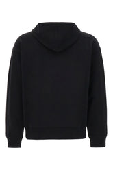 Black cotton sweatshirt -  | Wise