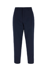 Pantalone in misto elastomultiestere blu navy -  | Wise