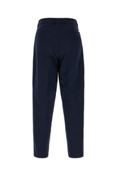 Pantalone in misto elastomultiestere blu navy -  | Wise