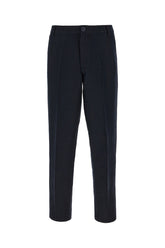 Black linen blend pants -  | Wise