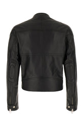 Black nappa leather jacket -  | Wise