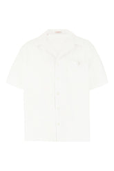 White poplin oversize shirt -  | Wise