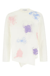 Maglione in poliestere bianco -  | Wise