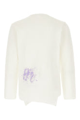 Maglione in poliestere bianco -  | Wise