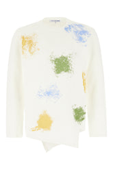 Maglione in poliestere bianco -  | Wise