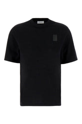 Black cotton t-shirt -  | Wise