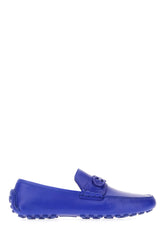 Electric blue leather Grazioso loafers -  | Wise