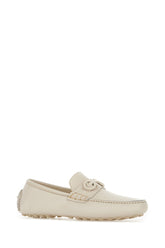 Ivory leather Grazioso loafers -  | Wise