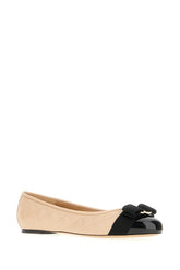 Two-tone nappa leather Vara ballerinas -  | Wise