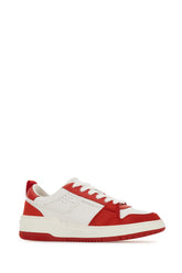 Two-tone leather and suede sneakers -  | Wise