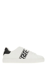 White leather Greca sneakers -  | Wise