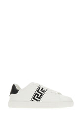 White leather Greca sneakers -  | Wise