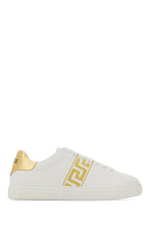 White leather Greca sneakers -  | Wise