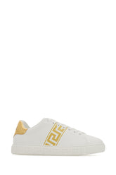 White leather Greca sneakers -  | Wise