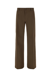 Pantalone in cotone cioccolato -  | Wise