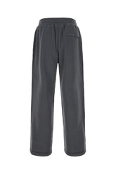 Pantalone jogging in cotone grigio scuro -  | Wise