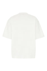 Ivory cotton oversize t-shirt -  | Wise