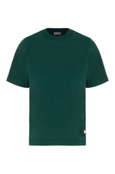 T-shirt in cotone verde bottiglia -  | Wise