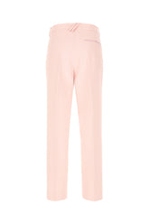 Pastel pink wool pants -  | Wise