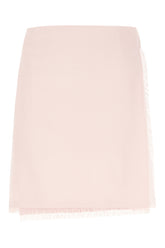 Pink wool mini skirt -  | Wise