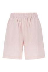 Shorts oversize in cotone rosa -  | Wise