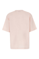 Pastel pink oversize cotton t-shirt -  | Wise