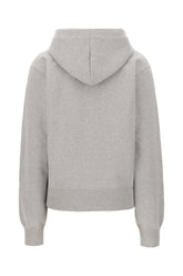 Melange grey cotton sweatshirt -  | Wise