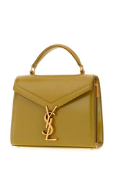 Olive green leather mini Cassandra handbag -  | Wise