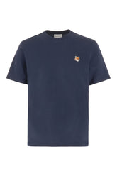 Navy blue cotton t-shirt -  | Wise