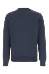 Navy blue cotton sweatshirt -  | Wise