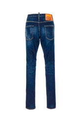 Jeans Cool Guy in misto denim stretch blu scuro -  | Wise