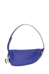 Electric blue nappa leather mini Shield shoulder bag -  | Wise