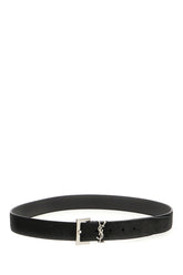 Black suede belt -  | Wise