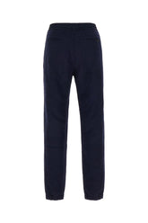 Pantalone jogging in cotone blu navy -  | Wise