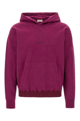 Tyrian purple cotton sweatshirt -  | Wise