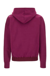 Tyrian purple cotton sweatshirt -  | Wise