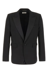 Black wool blazer -  | Wise