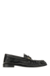 Black nappa leather loafers -  | Wise