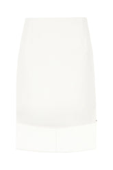 White cotton skirt -  | Wise