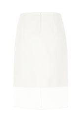 White cotton skirt -  | Wise