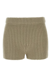 Shorts Acceso in misto cotone stretch verde kaki -  | Wise