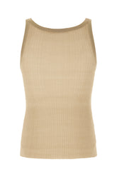 Top Bastia in seta beige -  | Wise