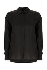 Black silk Nola shirt -  | Wise